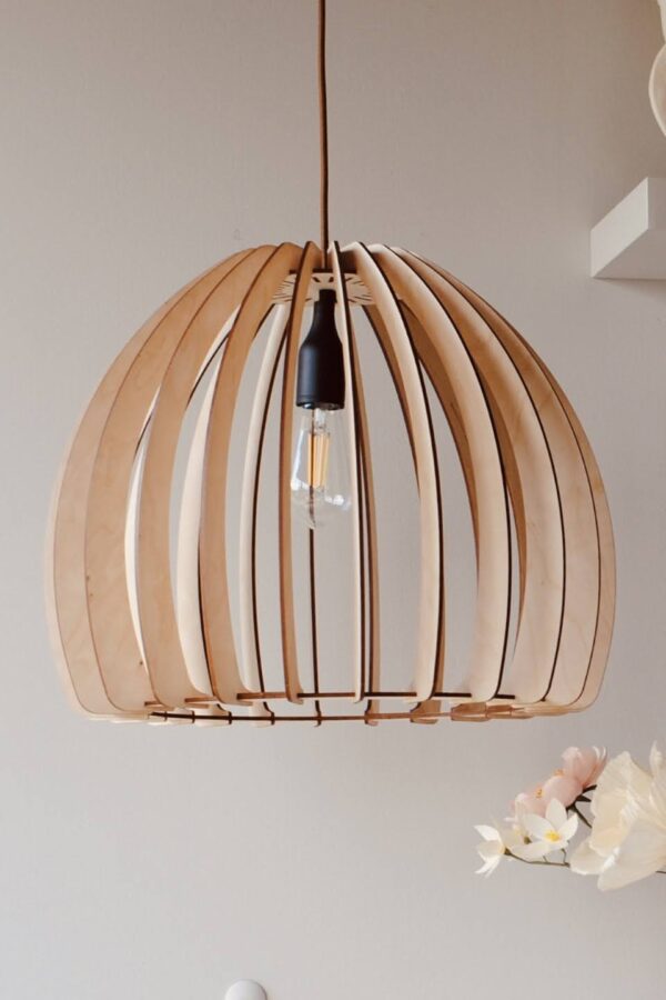 Lampenschirm Holz Ole