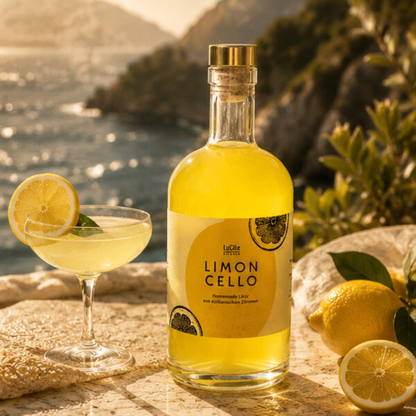 Limoncello' Homemade Zitronenlikör
