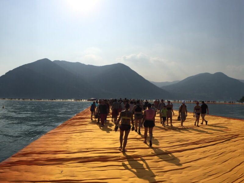 Floating Piers: Große Kunst auf dem Iseosee