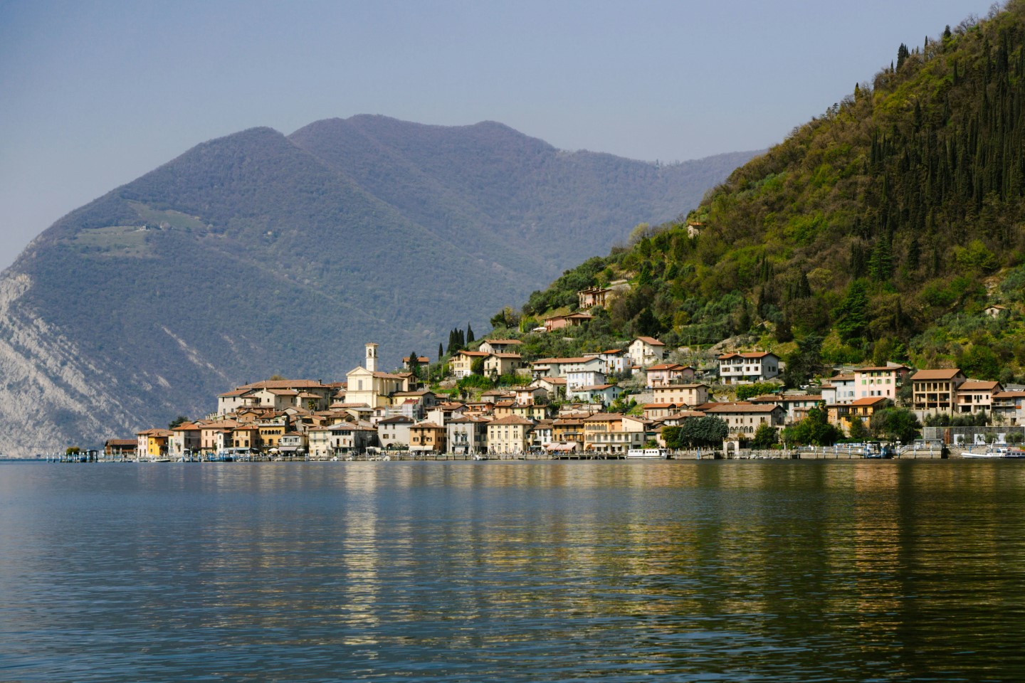 Floating Piers am Iseosee - Sulzano