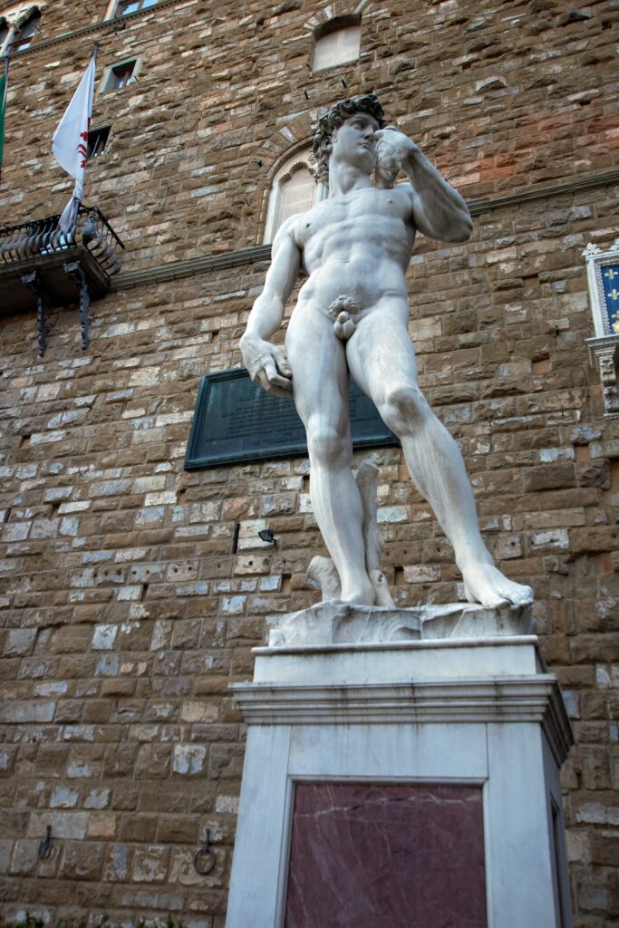 David von Michelangelo in Florenz