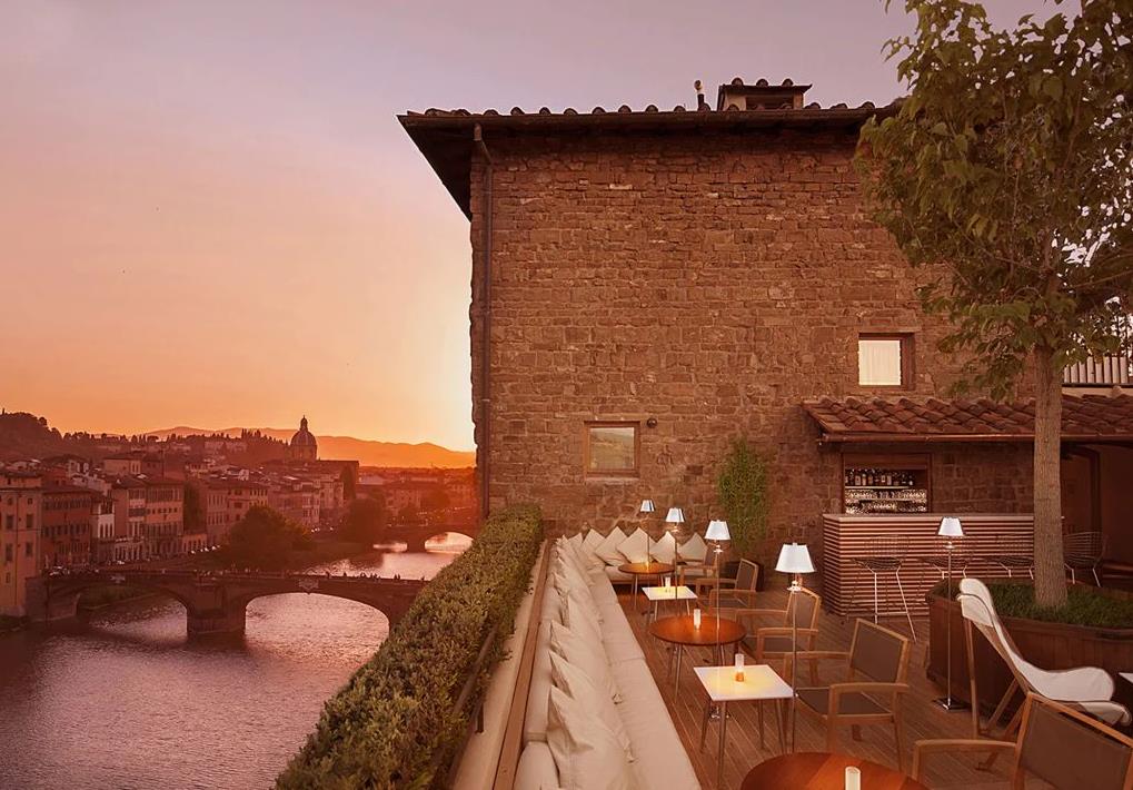 La Terrazza Rooftop Bar in Florenz