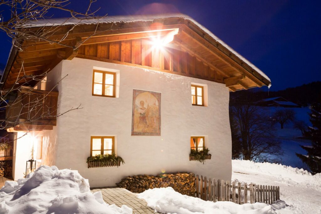 Ferienhaus Leckplatt Chalet Hafling Südtirol