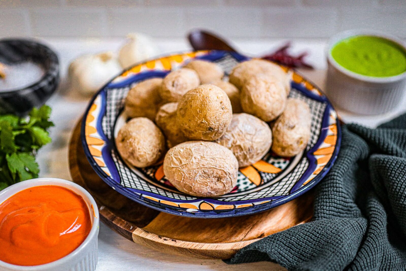 Verschrumpelt schön: Papas Arrugadas mit Mojo