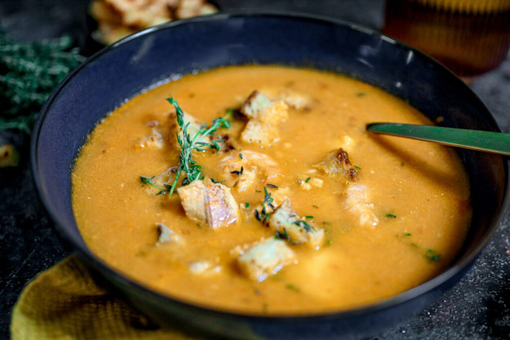 Provenzalische Fischsuppe mit Rouille - Neptuns Schatz