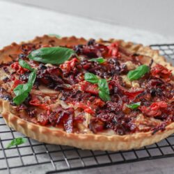 Apfel-Zwiebel-Tarte - Rezept Trentino