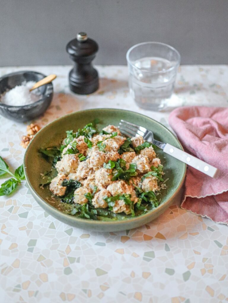 Gnocchi-Rezept: Gnocchi di pane con le noci