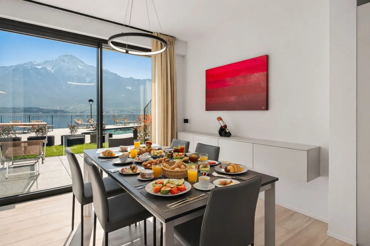 Ferienhaus am Comer See - LA BREVA - Ferienwohnungen Le Gemme di Lario