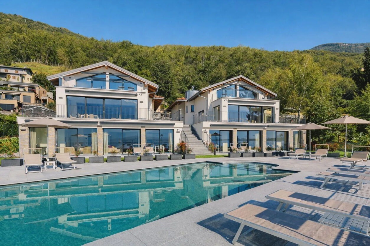 Ferienhaus am Comer See - LA BREVA - Ferienwohnungen Le Gemme di Lario