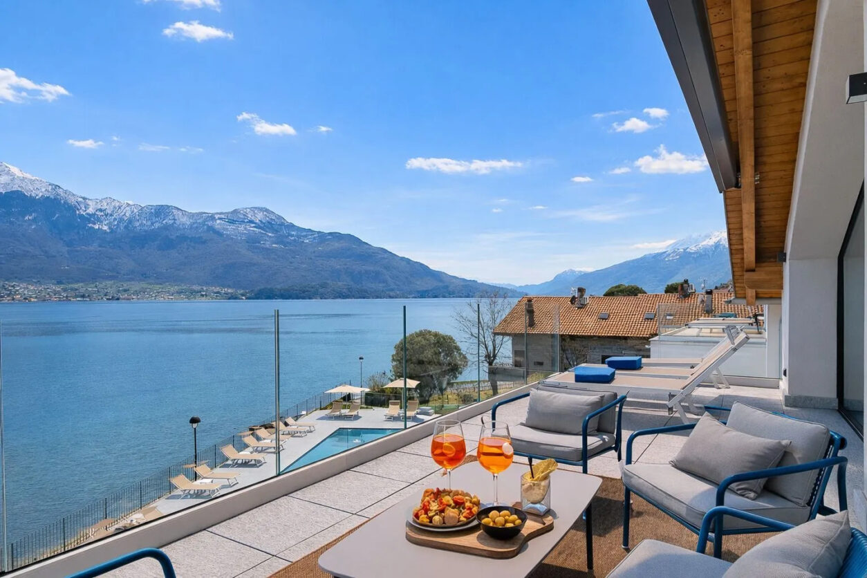Ferienhaus am Comer See - LA BREVA - Ferienwohnungen Le Gemme di Lario
