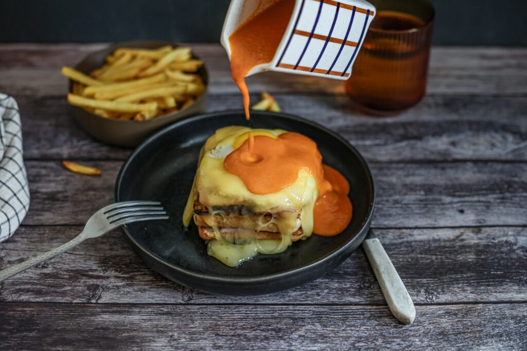 Francesinha-Sandwiches - Rezept Porto