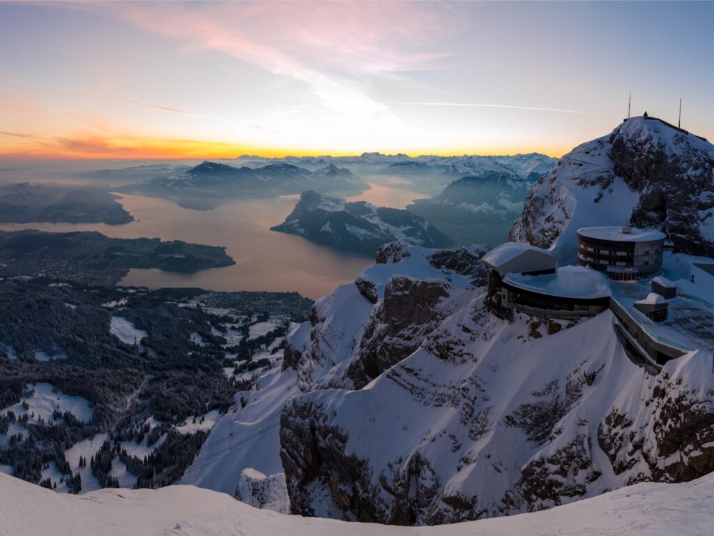 Hot Deal Hotel Pilatus-Kulm - Winterliche Gipfelträume