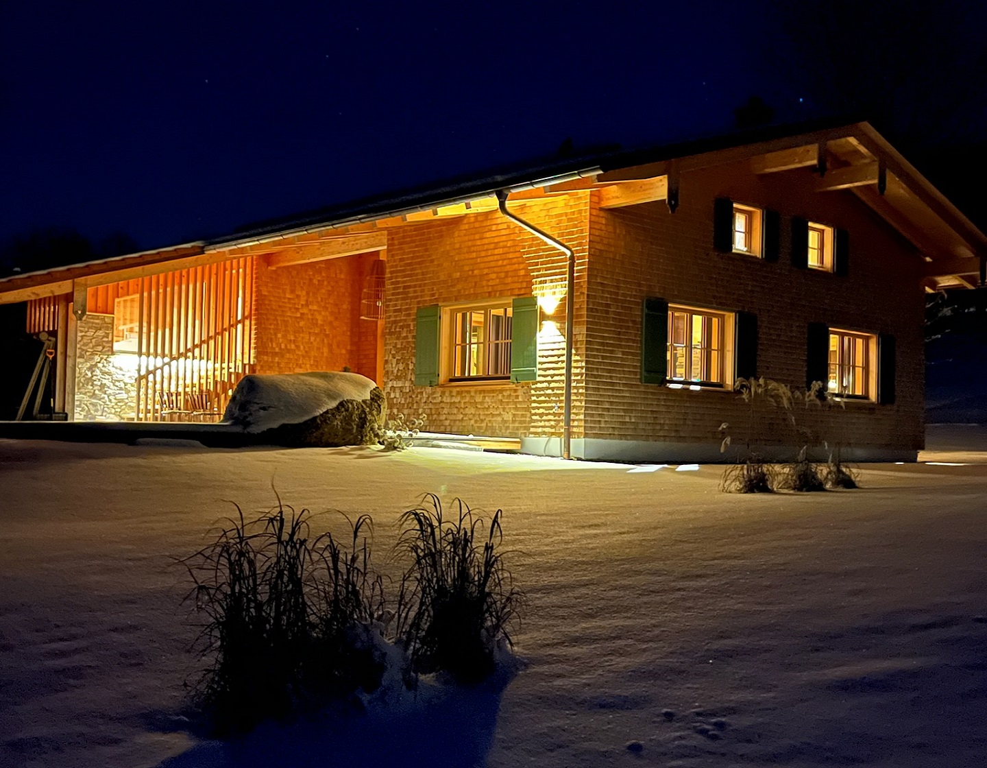 Ferienhaus Antons bei Oberstaufen: alpenländischer Charme in modernem Stil