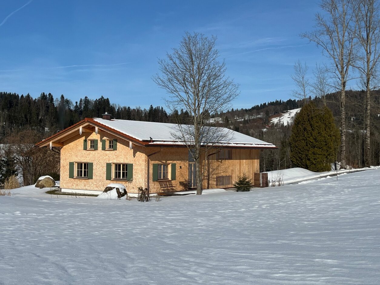 Ferienhaus Oberstaufen - Das Antons im Winter