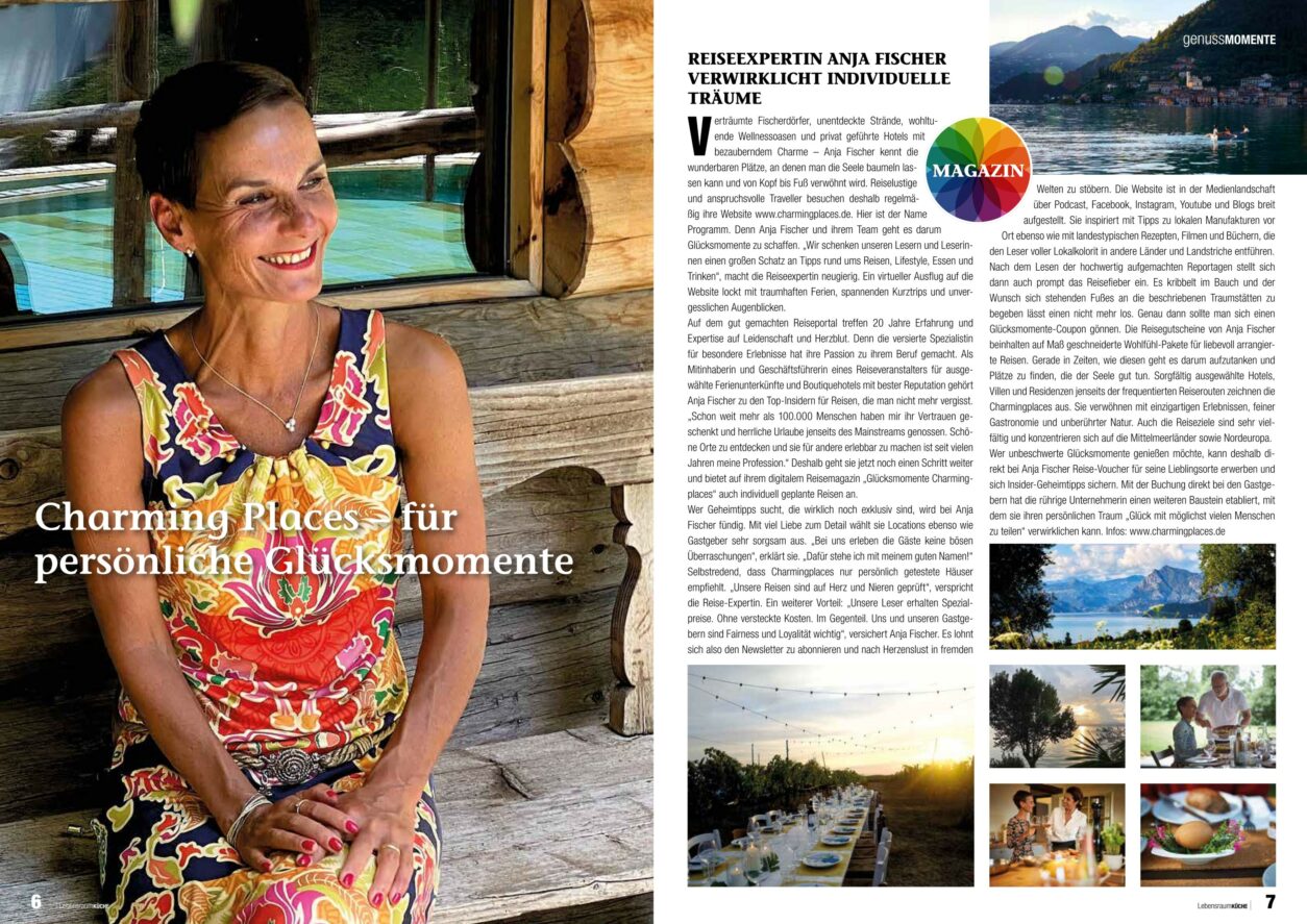 Allianz Magazin - Reiseexpertin Anja Fischer