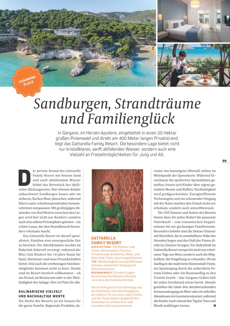 Gattarella Resort - Gargano - Reisetipp Apulien - eco Magazin 1-25