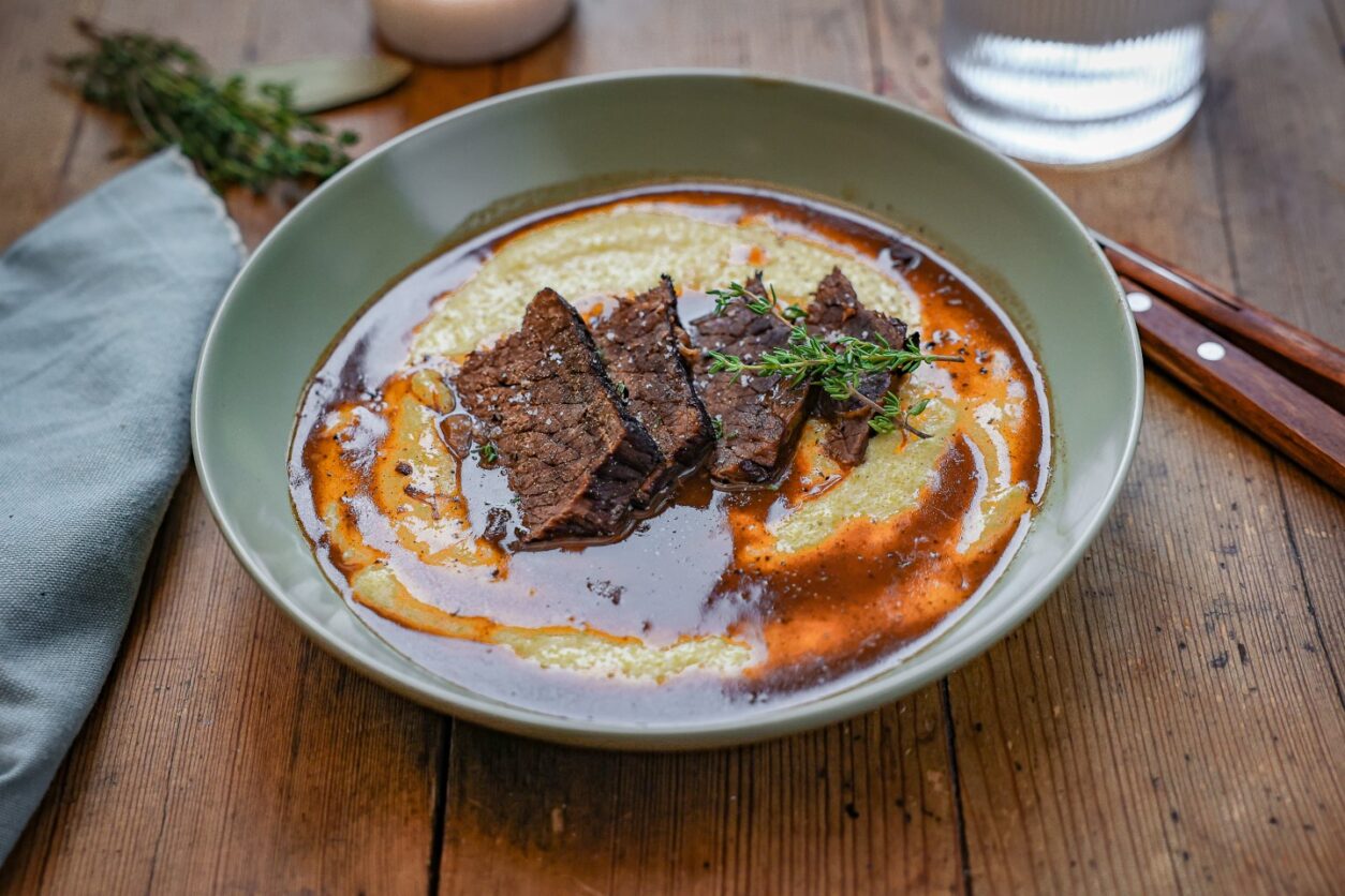 Rezept Piemont - Brasato al Barolo