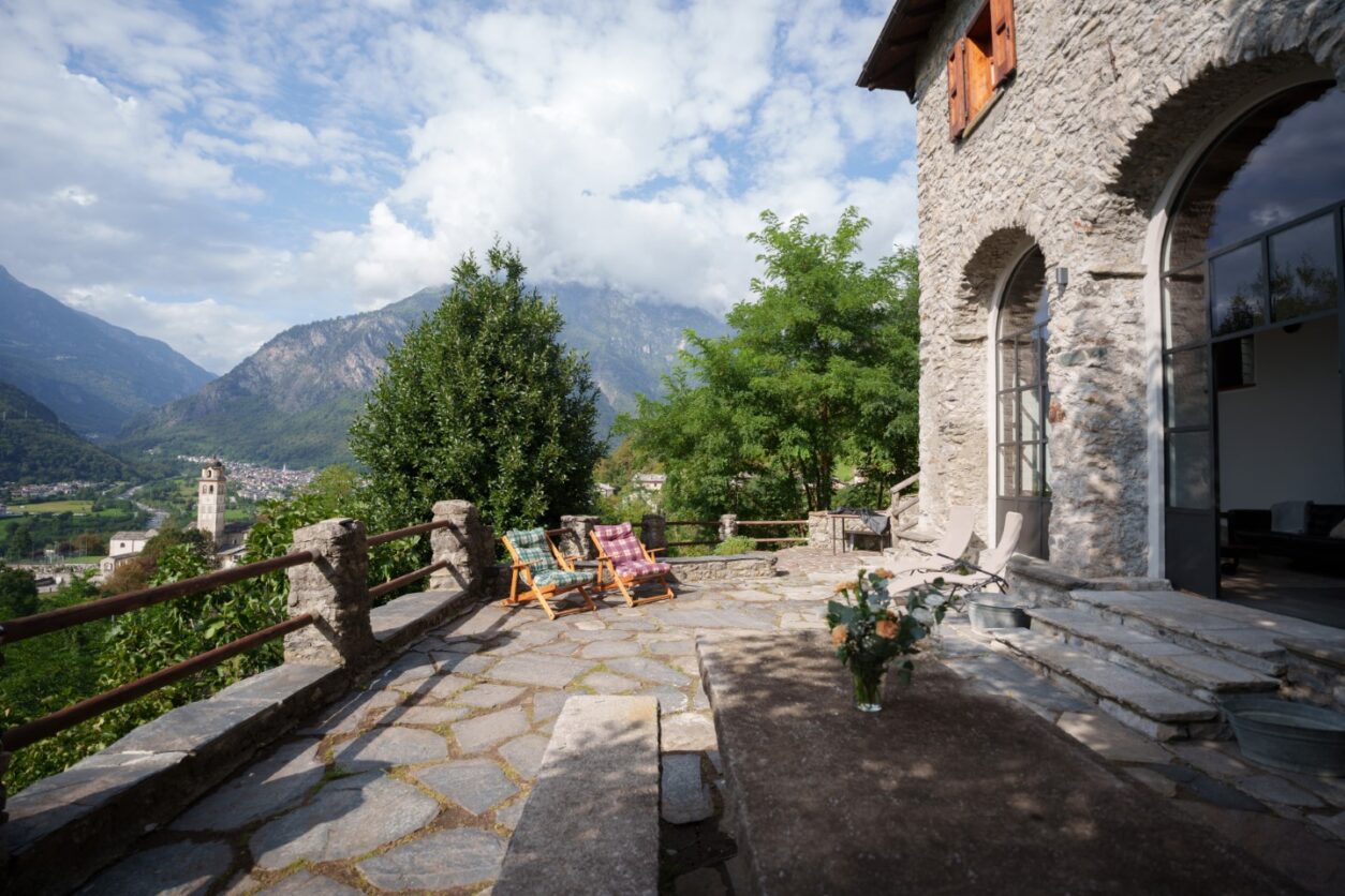 Ferienwohnungen bei Chiavenna - Campanile Nero
