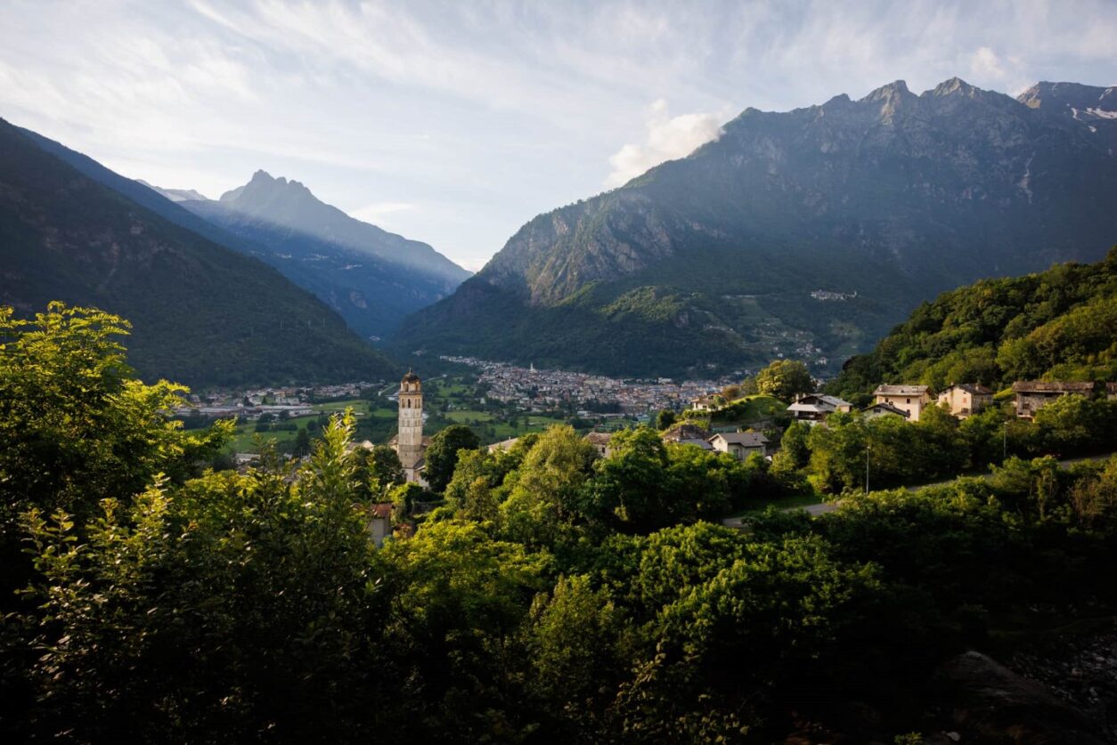 Ferienwohnungen bei Chiavenna - Campanile Nero