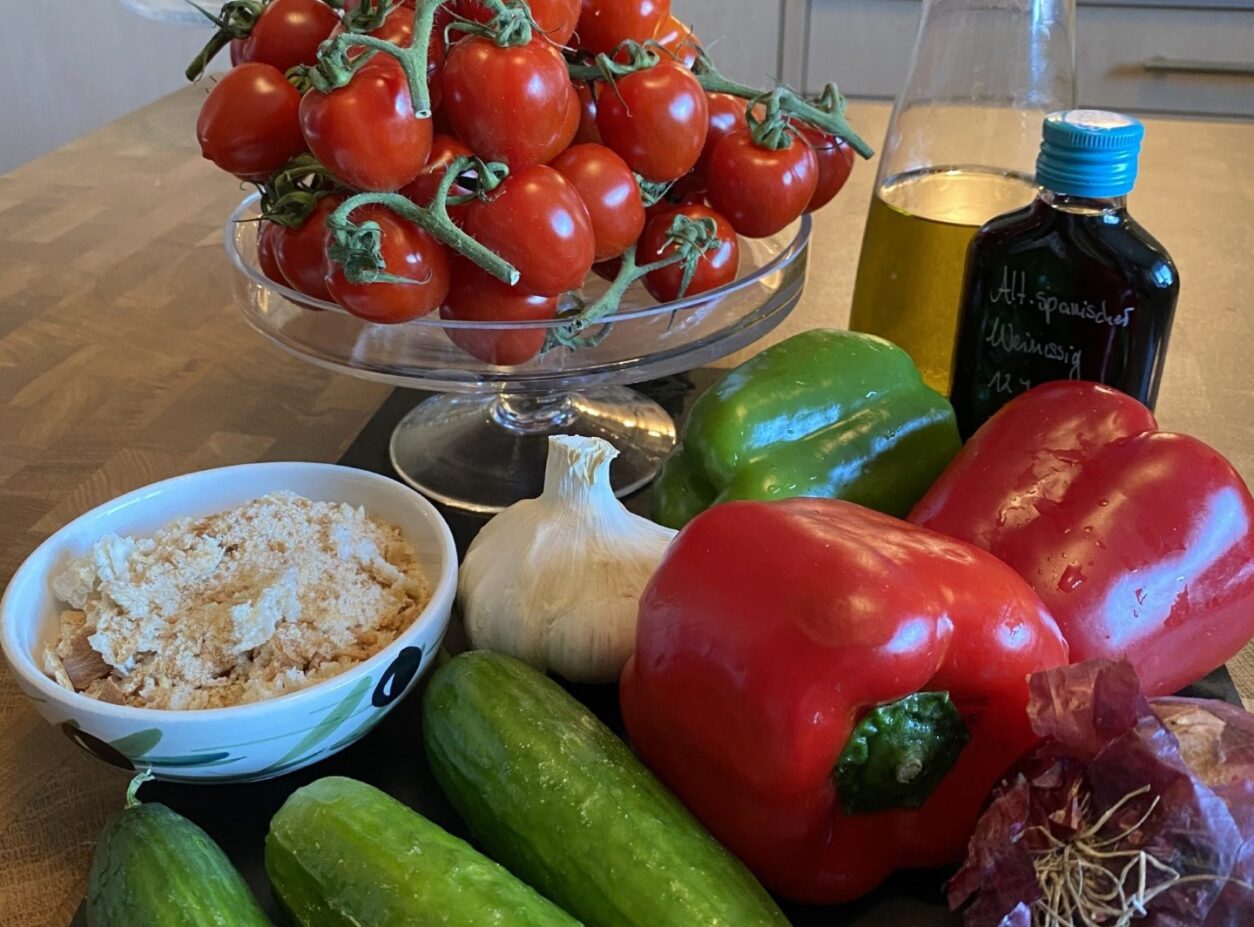 Gazpacho andaluz - Rezept aus Andalusien