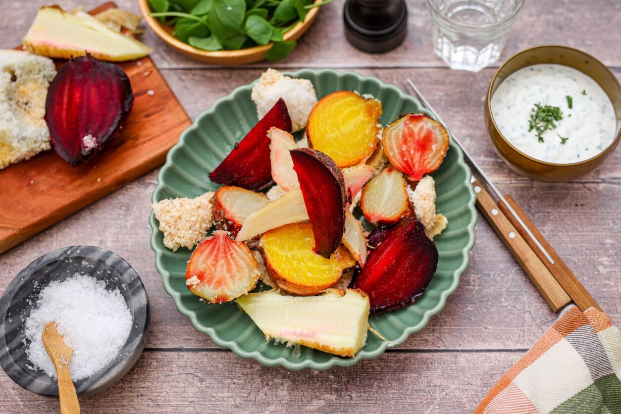 Winter-Wurzelgemüse im Salzmantel - Rezept Salzburger Land