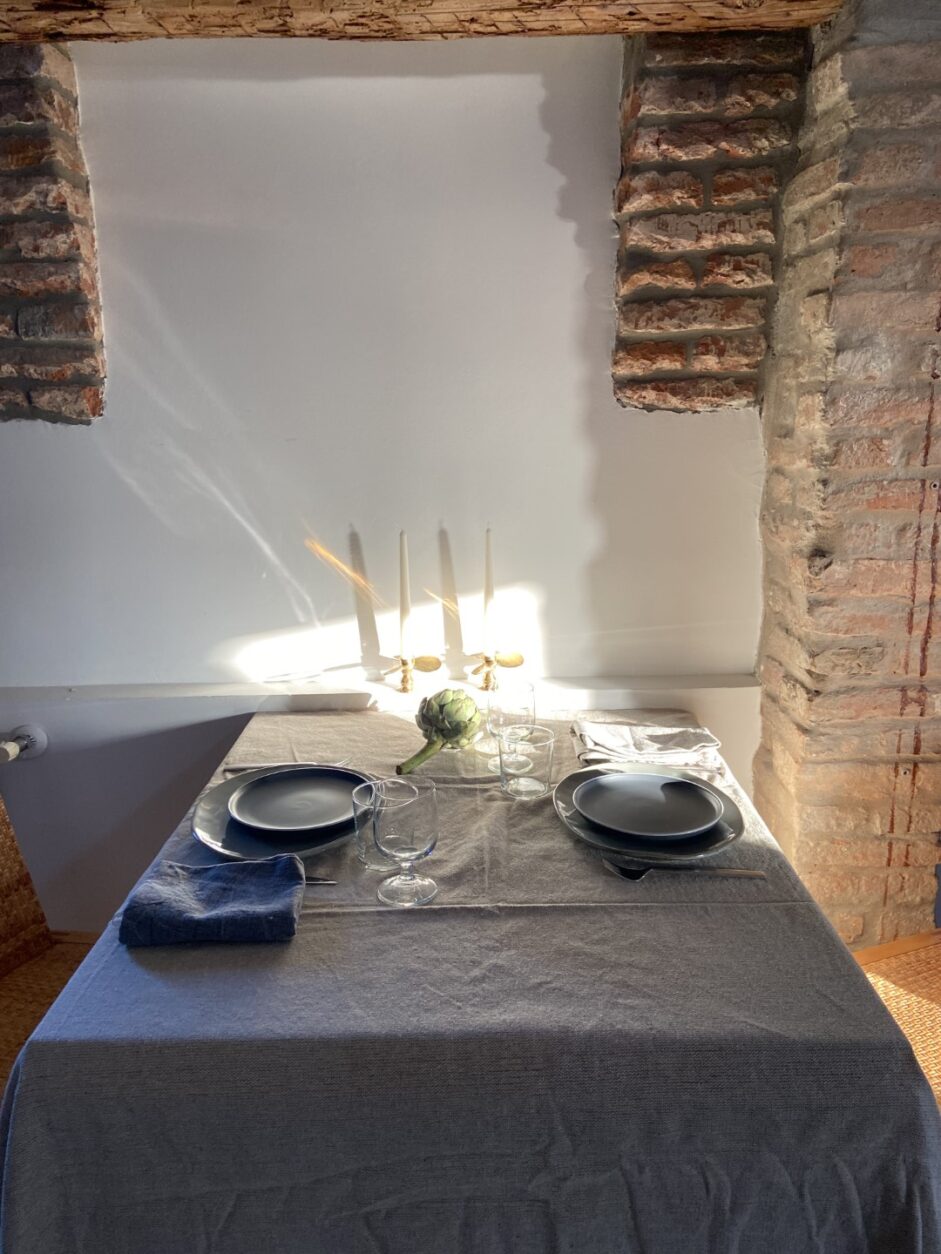 Einzigartige Ferienhäuser und Ferienwohnungen - Gastraum in Venedig