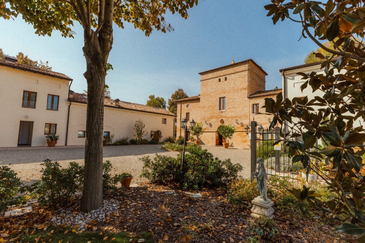 Innenhof Fassade Villa La Personala