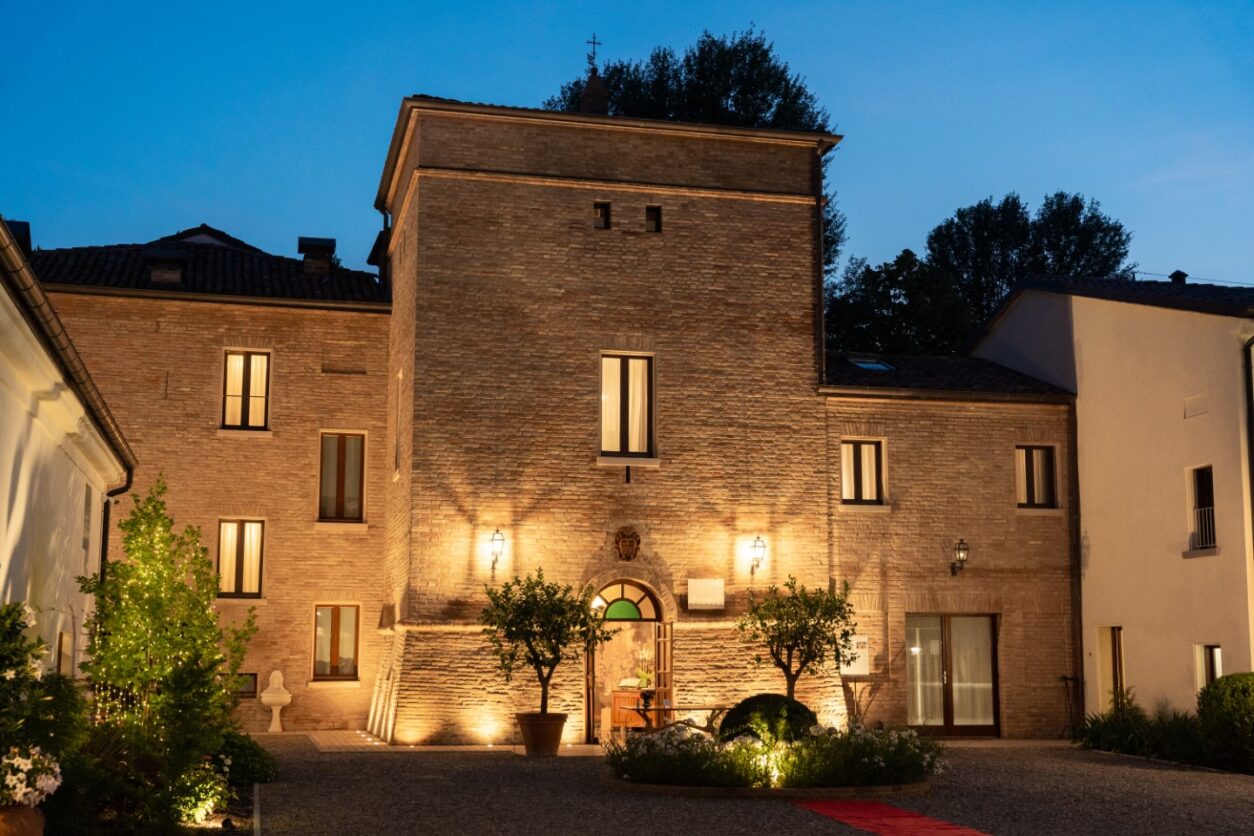 Villa La Personala Nachtaufnahme