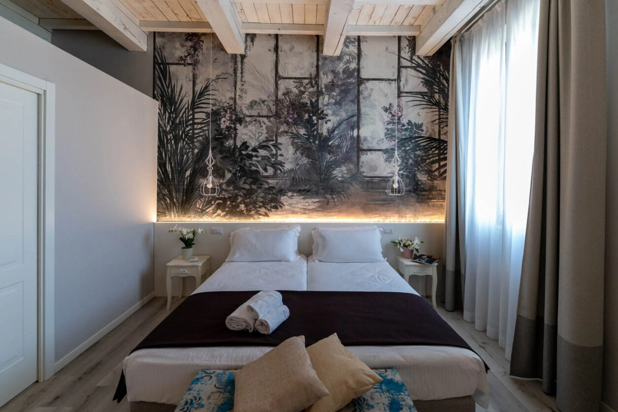 Schlafzimmer Villa La Personala Luxusvilla Emilia-Romagna