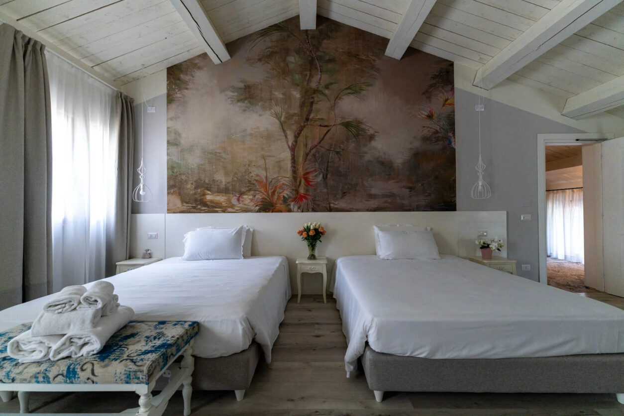 Schlafzimmer rustikal Villa Emilia-Romagna