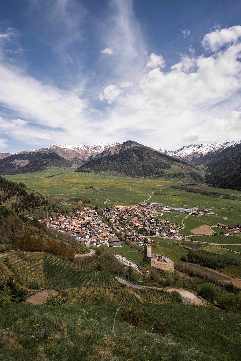 Geheimtipps Vinschgau - Panoramablick auf Burgeis und Obervinschgau