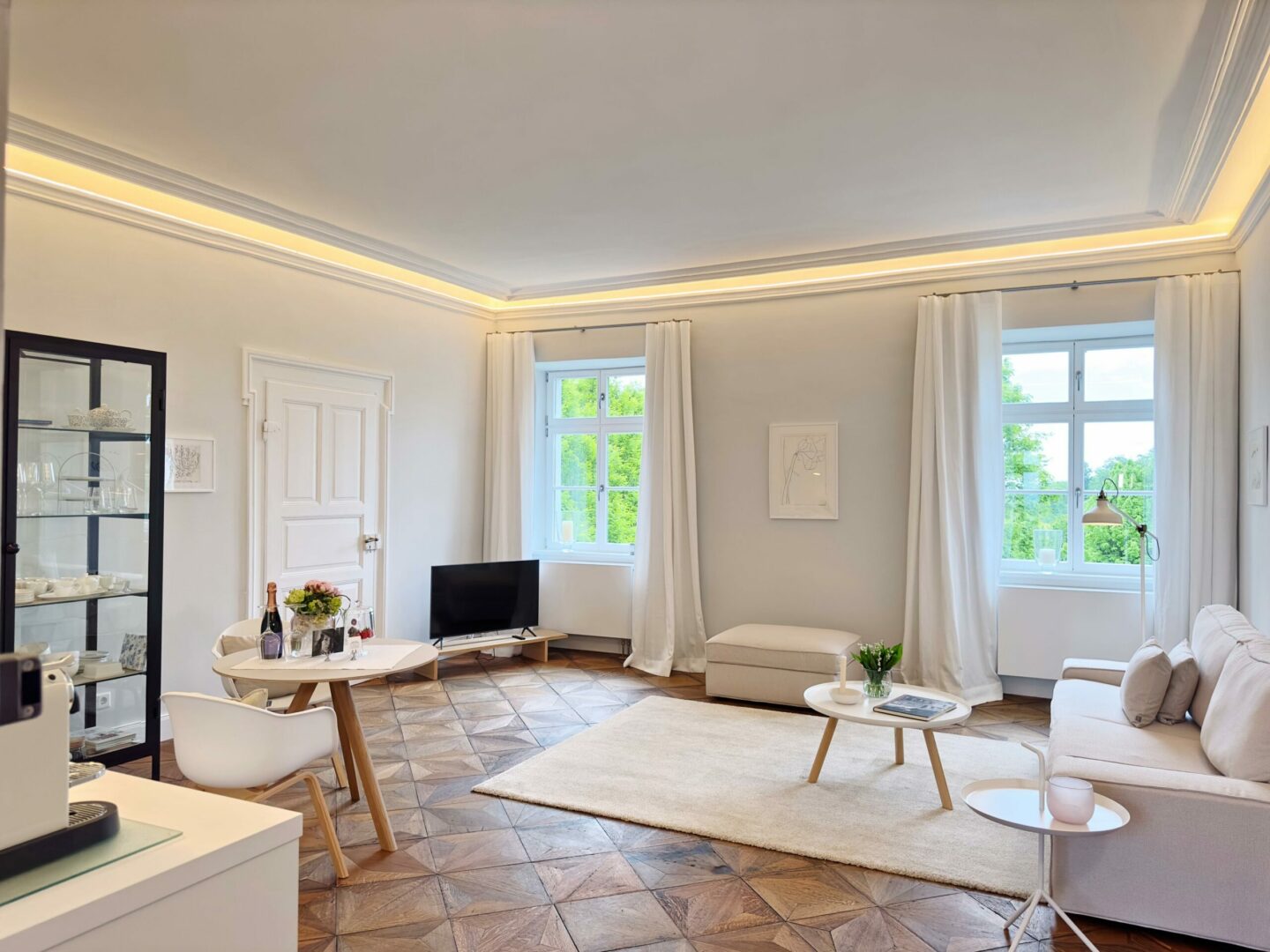 Schloss Kirchberg - Luxus Ferienwohnung Bodensee