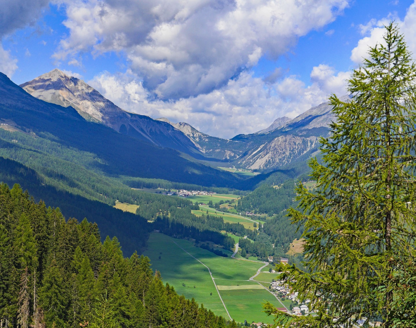 Ausflugstipp Münstertal vom Ofenpass aus