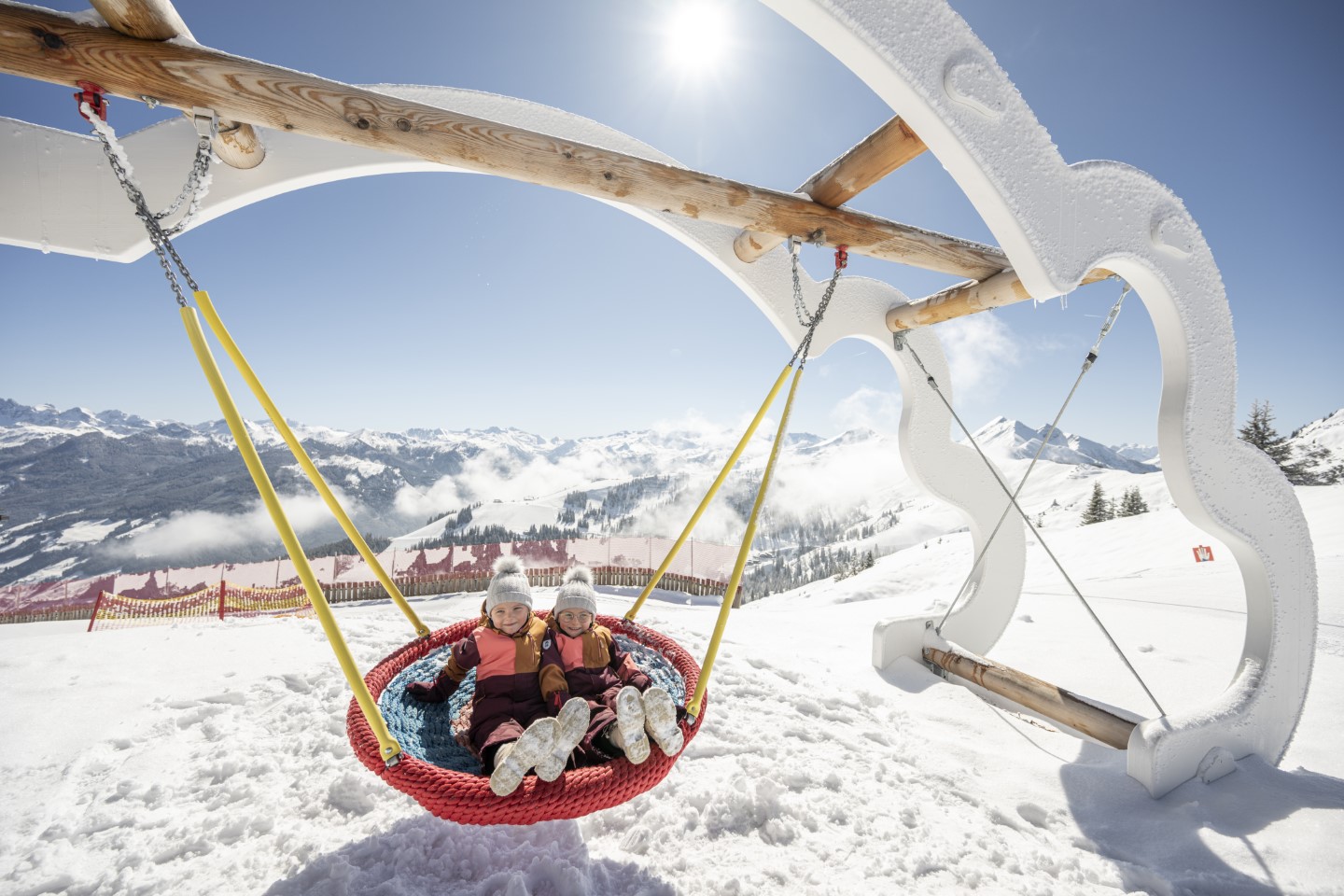 Großarltal - Wolke7 mit Kinderschaukeln