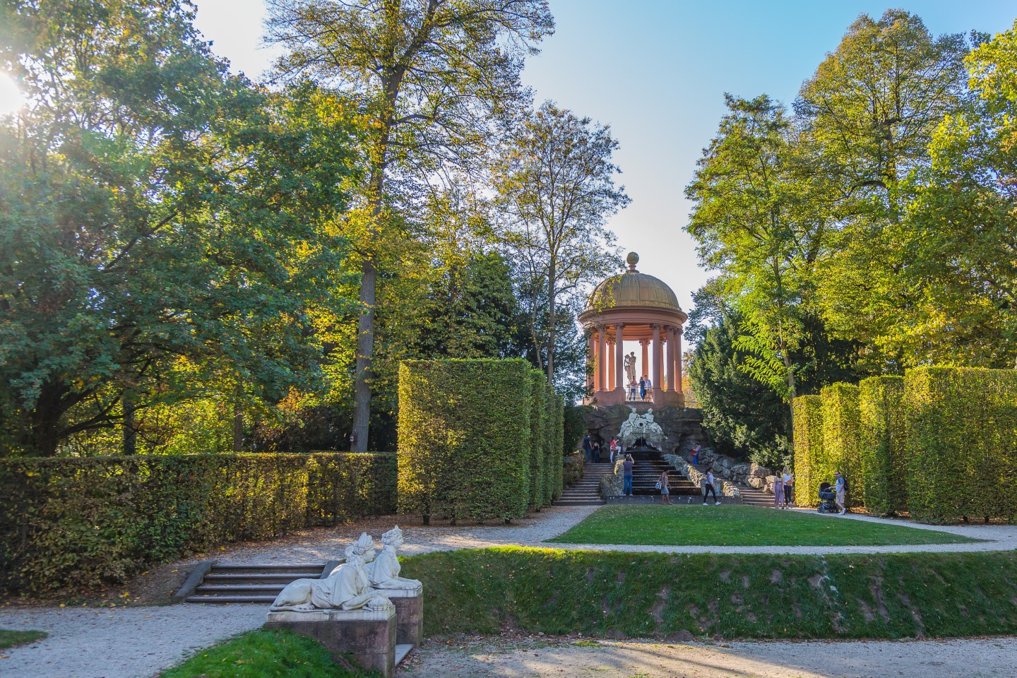 Schwetzingen Geheimtipps - Apollotempel im Schlosspark