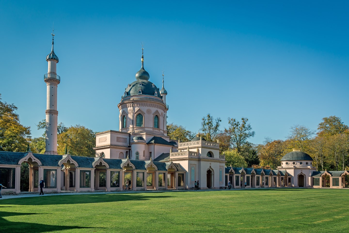 Schwetzingen Geheimtipps - Die rote Moschee im Schlosspark