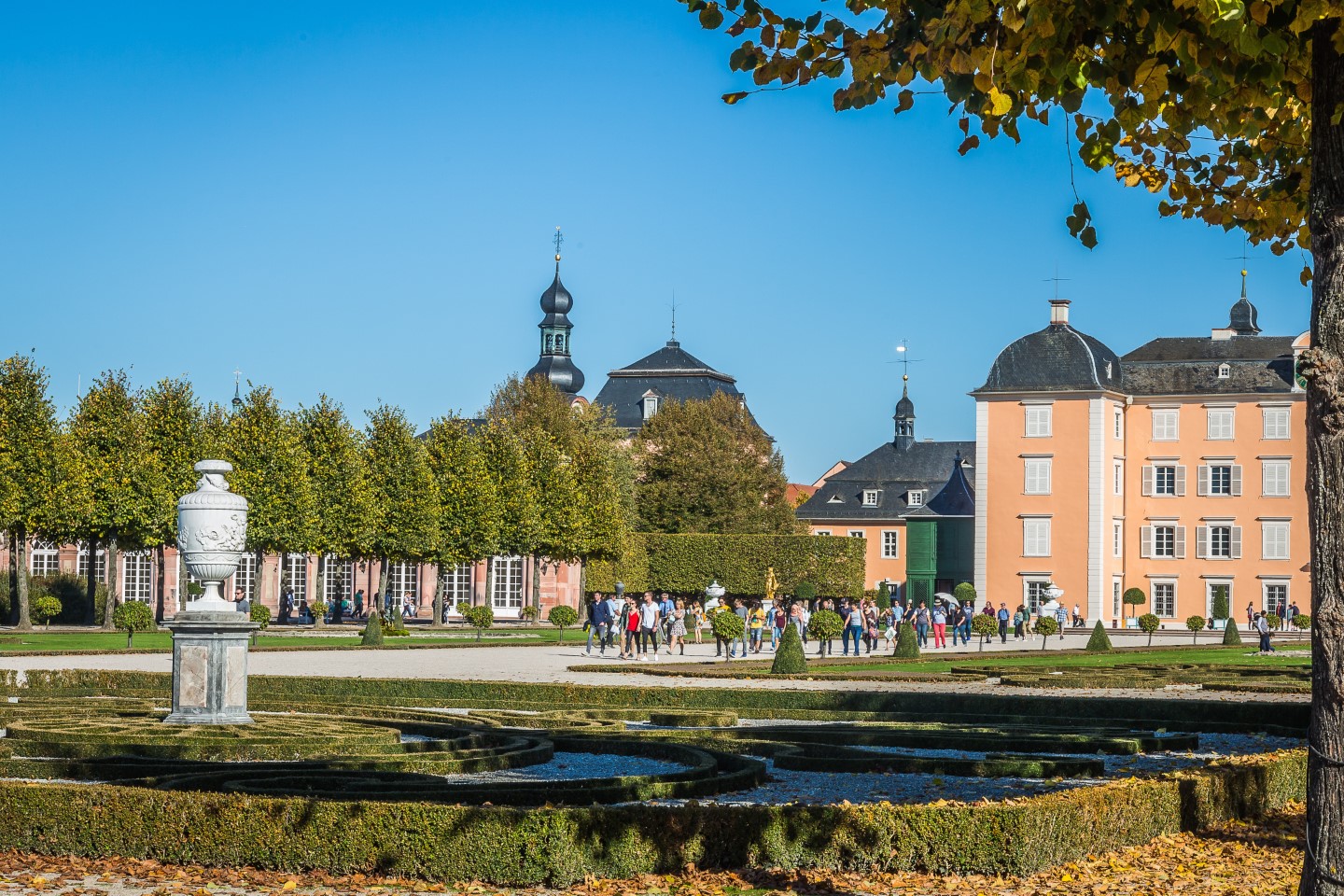 Schwetzingen Geheimtipps - Schlosspark mit Schloss
